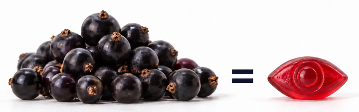 Blackcurrant anthocyanins (50 mg)